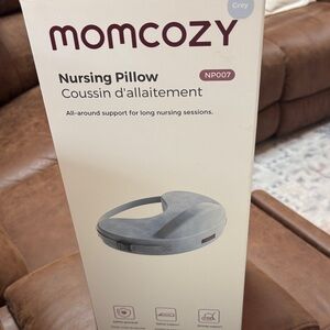 New Momcozy Gray Nursing Pillow